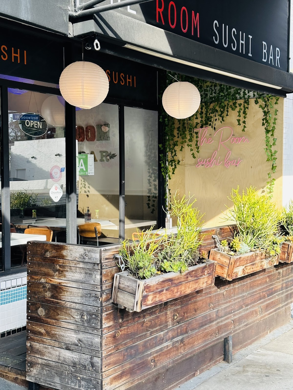 The Room Sushi Bar: the place