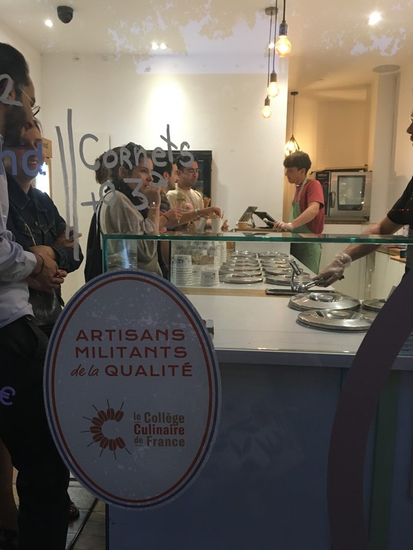 Sucre Glace, le glacier artisanal du canal saint Martin: photo 4