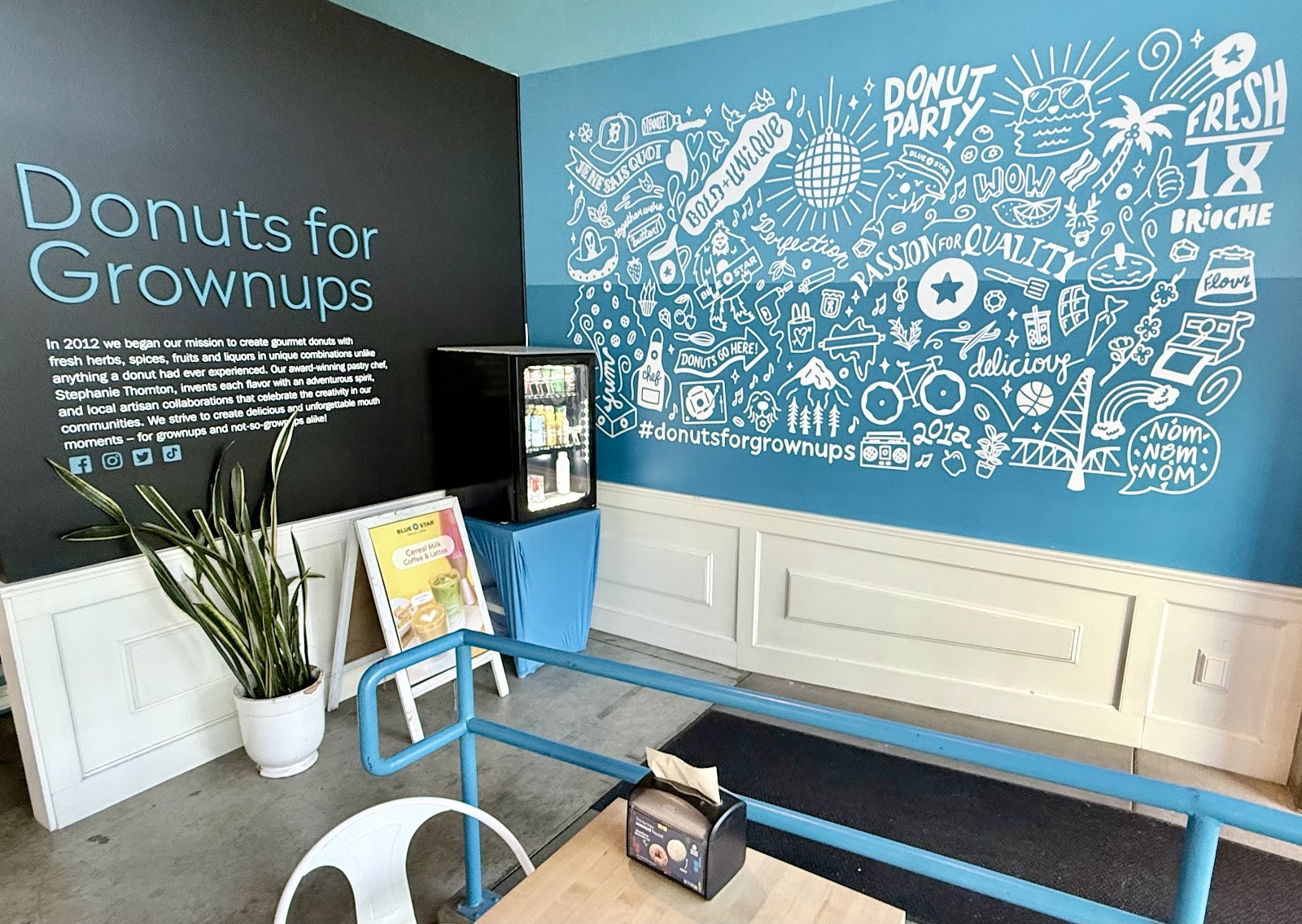 Blue Star Donuts: the place