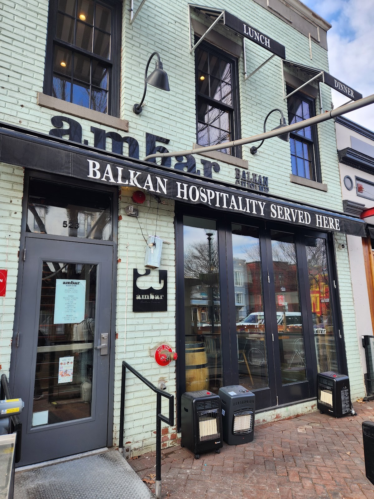 AMBAR Restaurant, Capitol Hill: the place