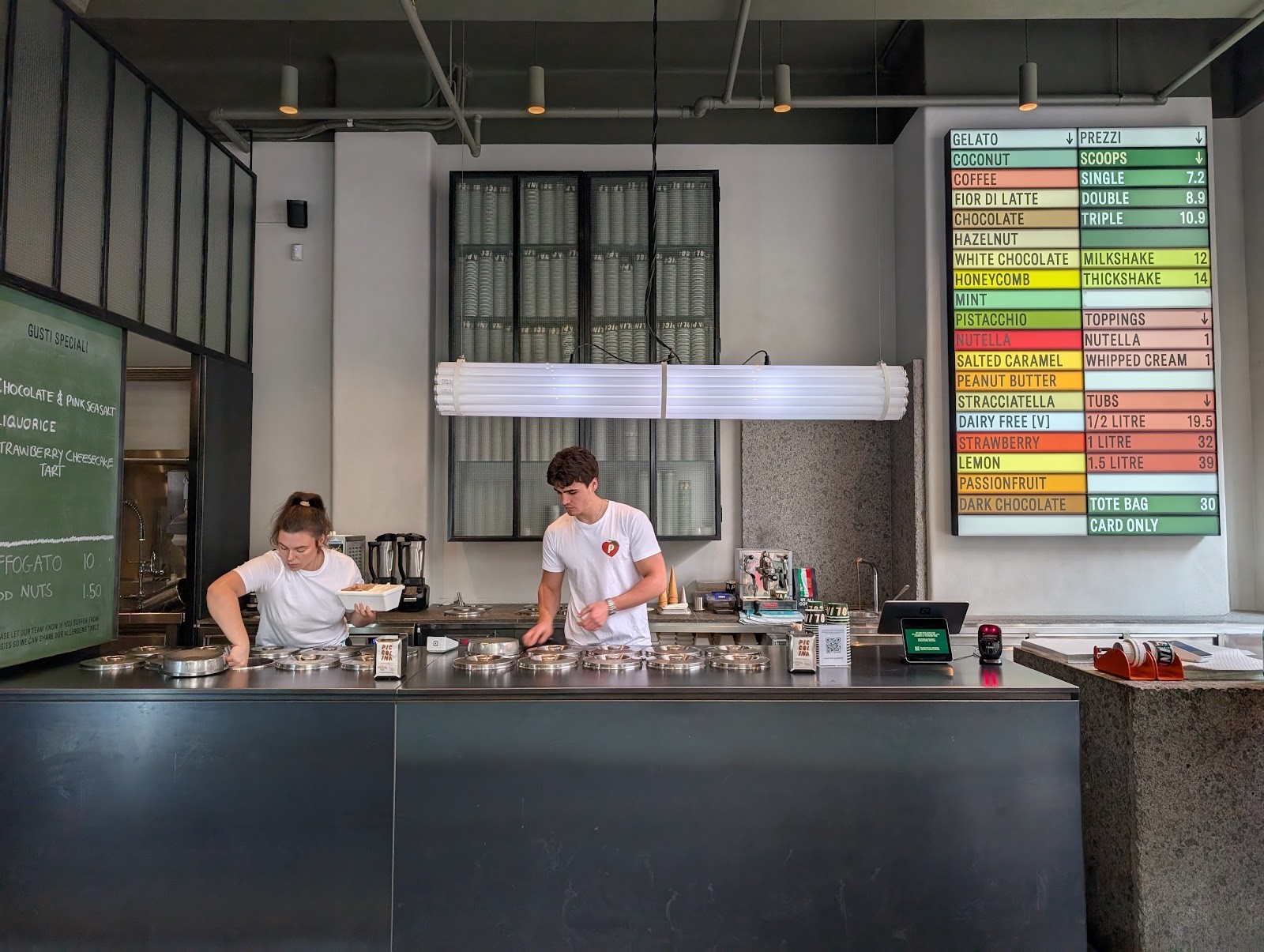 Piccolina Gelateria: the place