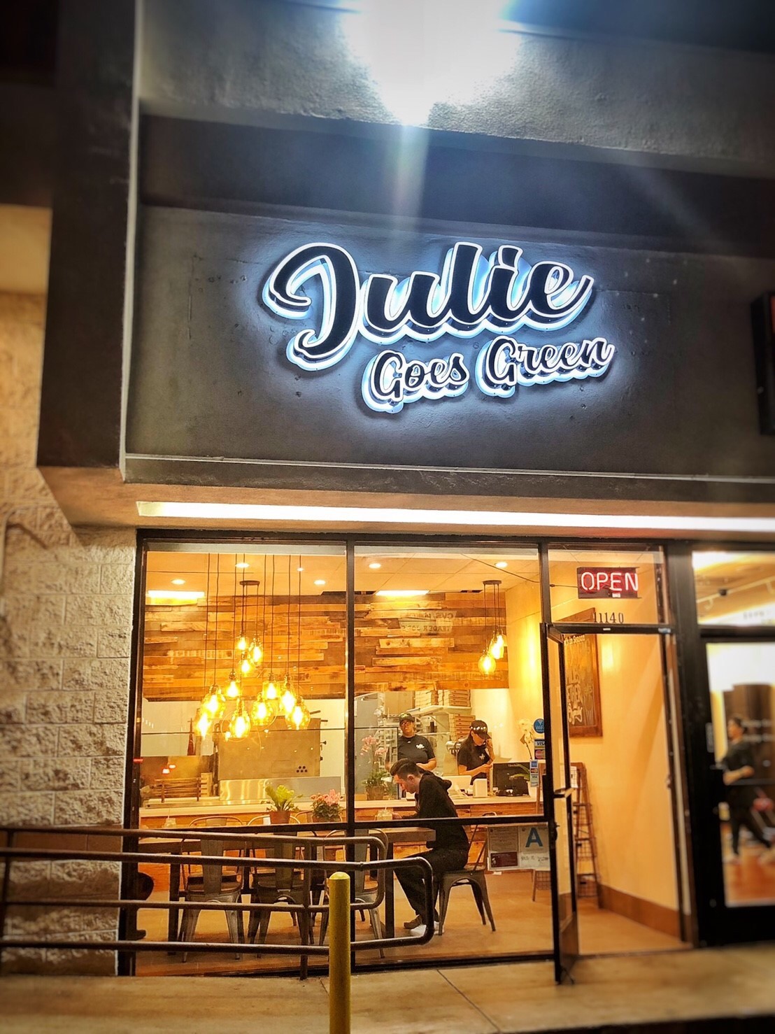 Julie Goes Green: the place