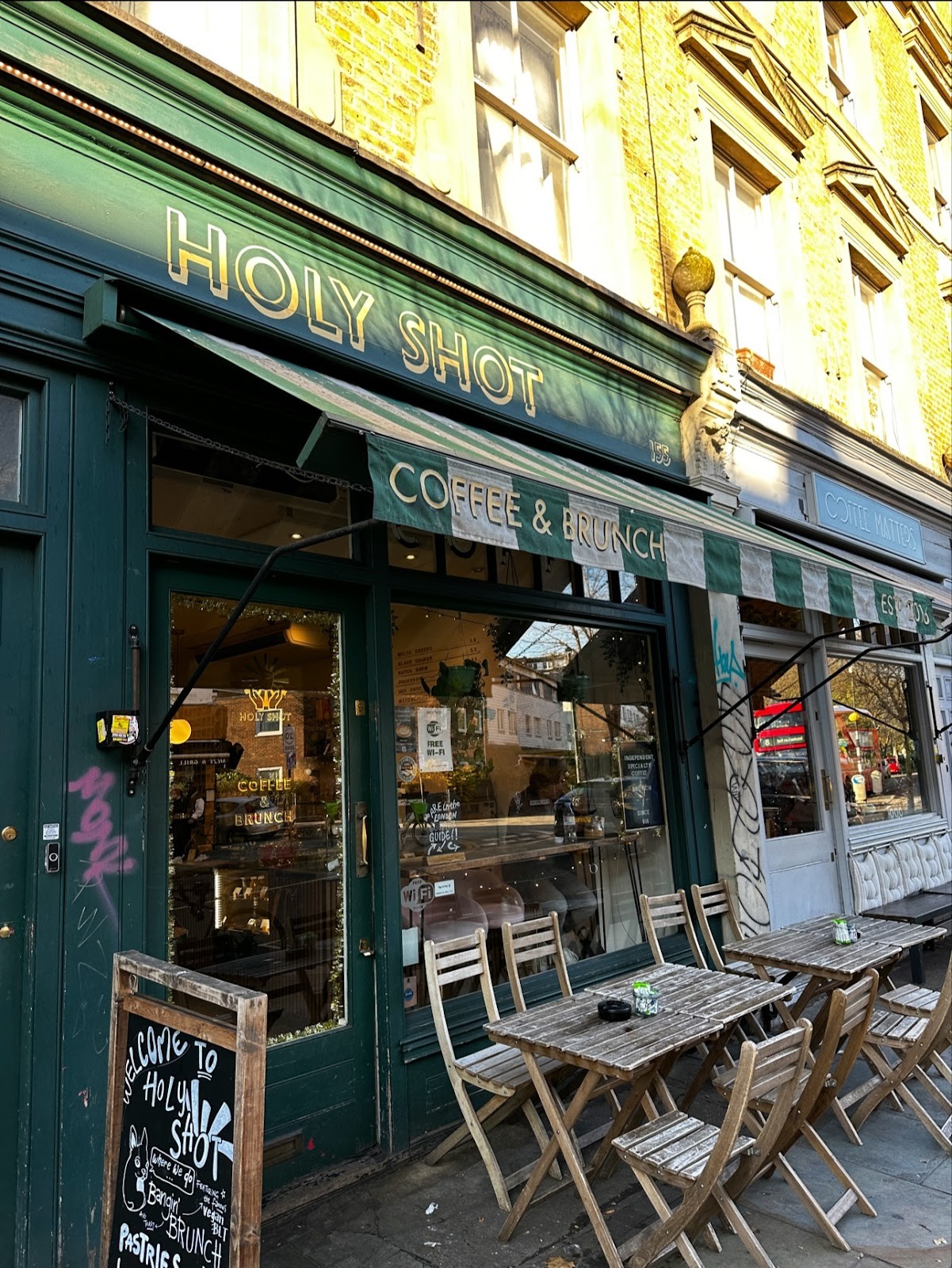 Holy Shot Coffee: the place