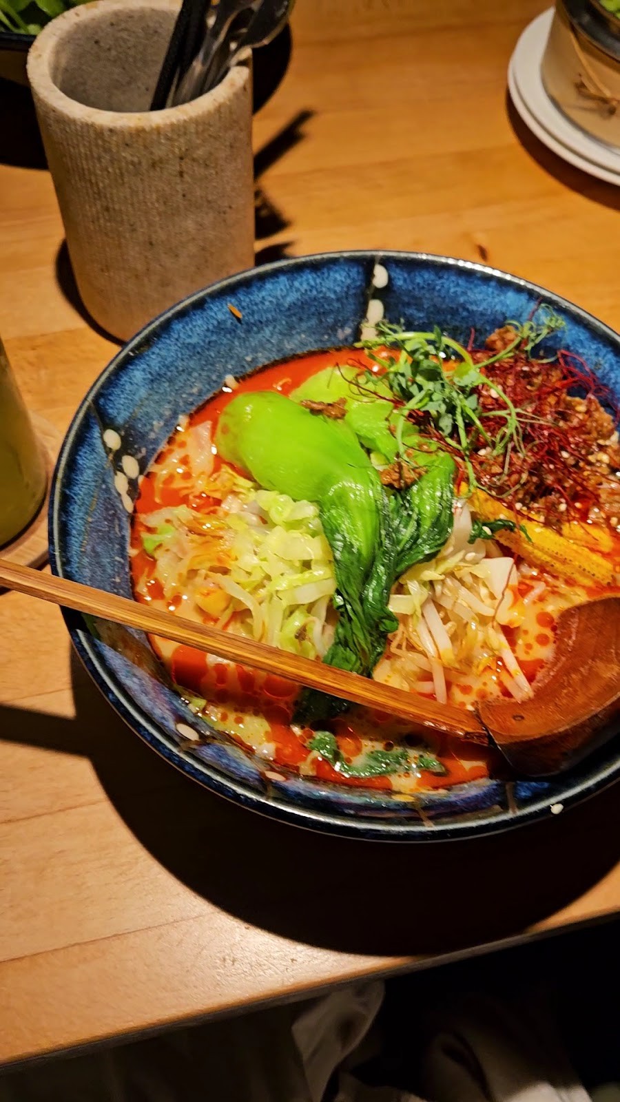 Shisomen Vegan Ramen & Cocktails: food & drinks