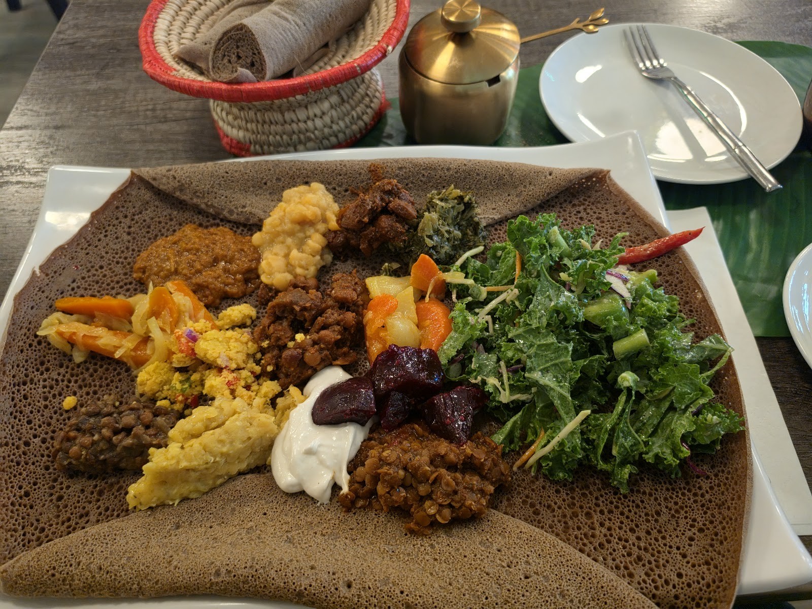 La Vegan Ethiopian & Eritrean Vegan Cuisine: food & drinks