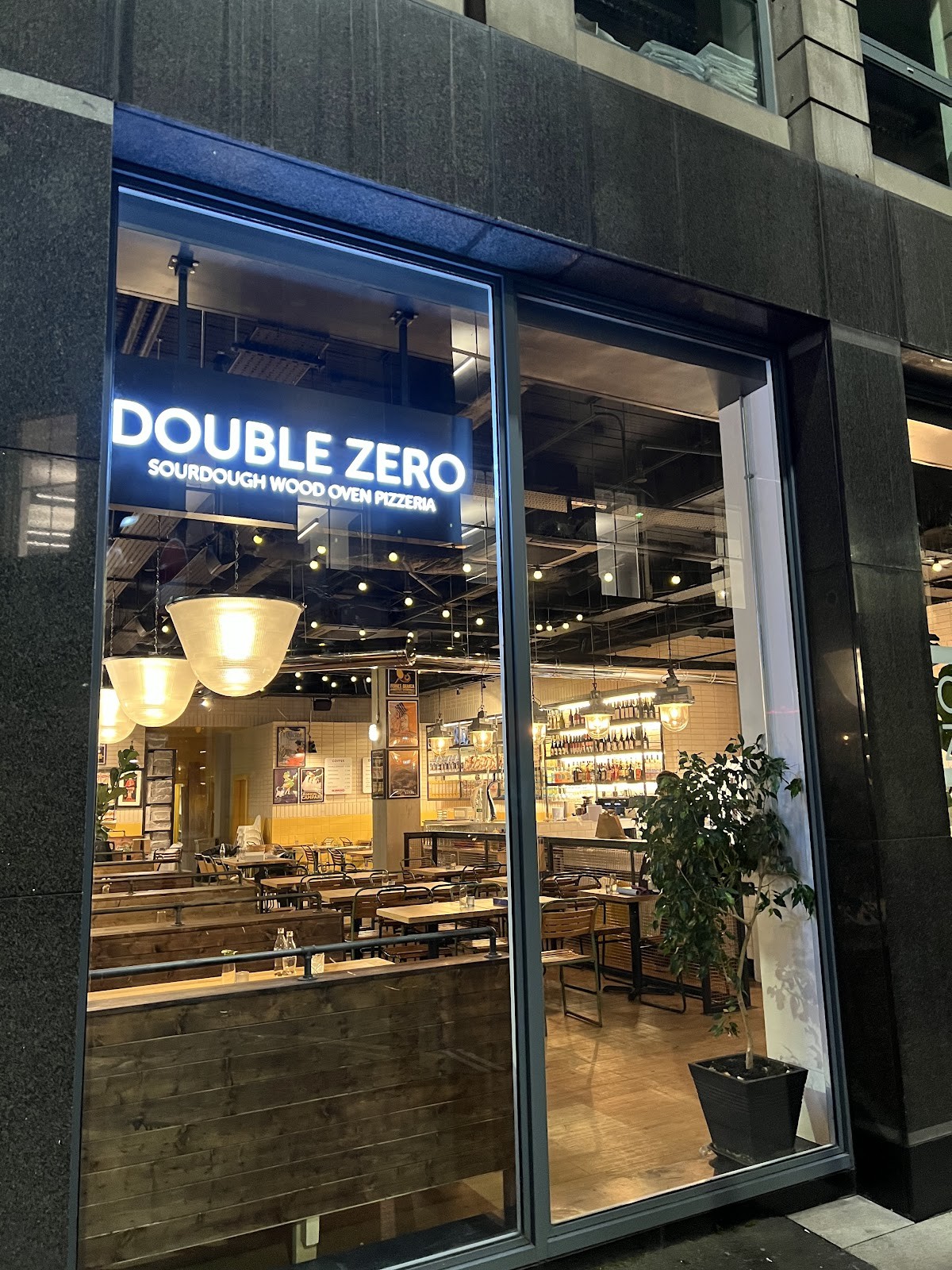 Double Zero Neapolitan Pizza: the place