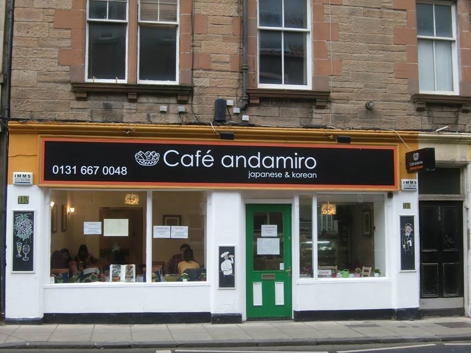 Cafe Andamiro: the place