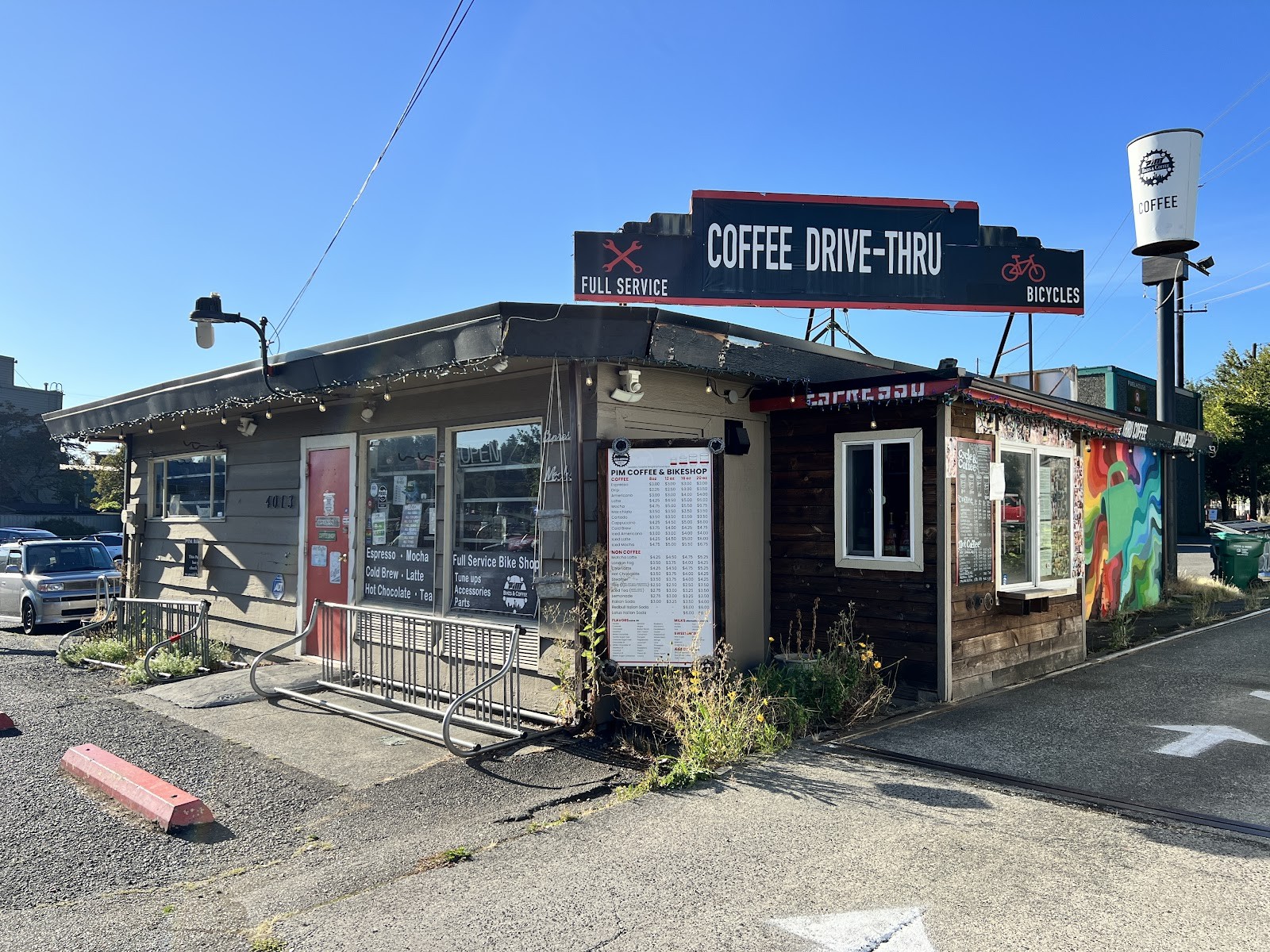 Cycle & Coffee Inc: the place