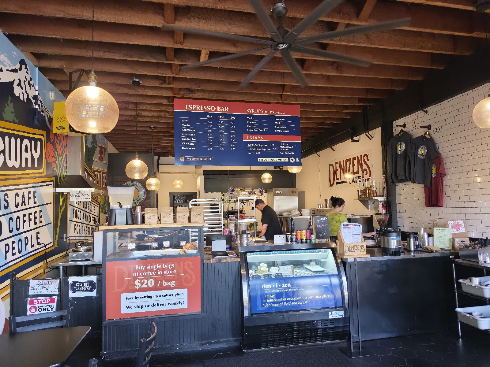Denizens Cafe: the place