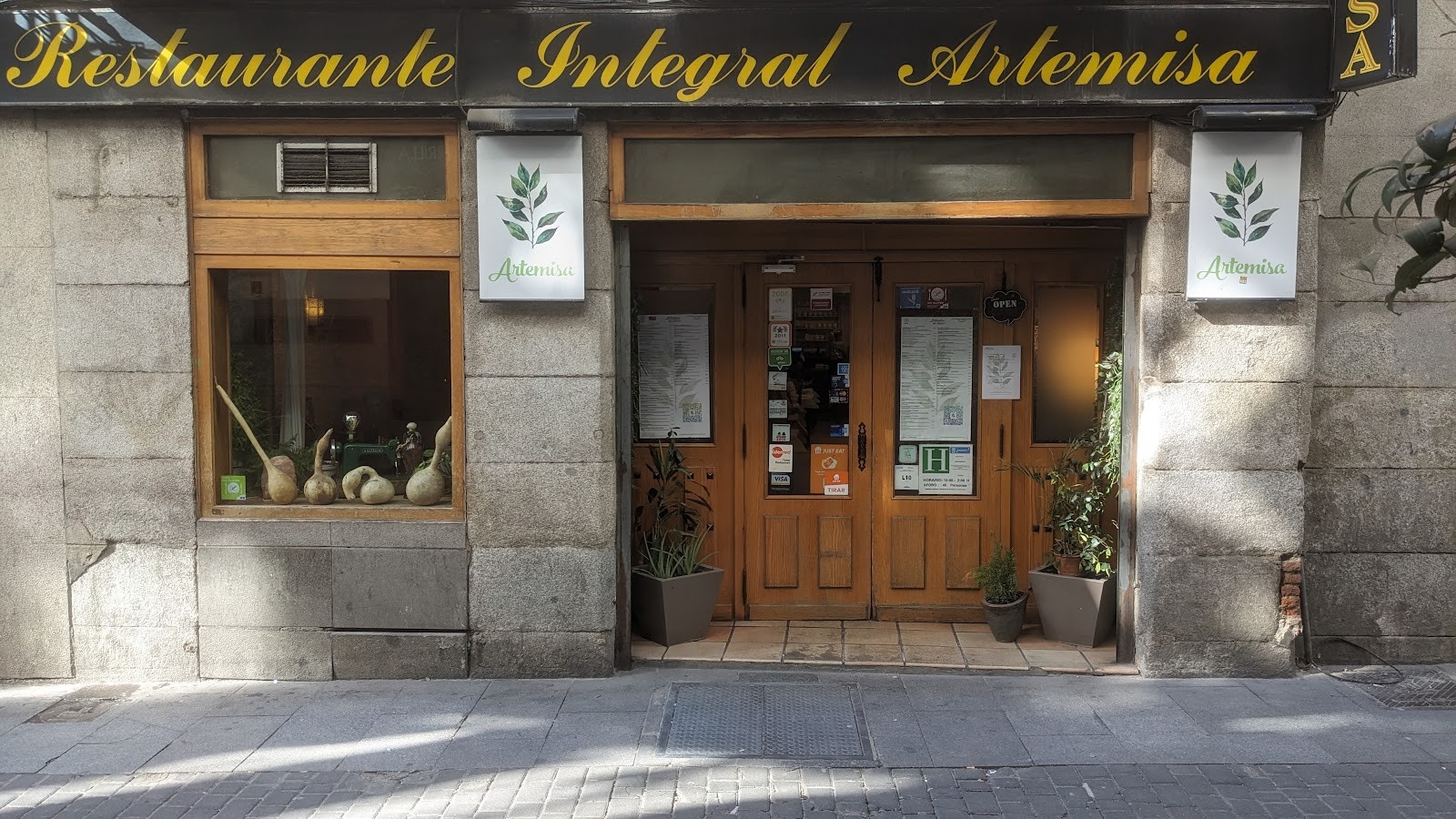Restaurante Vegetariano Artemisa - Huertas: the place