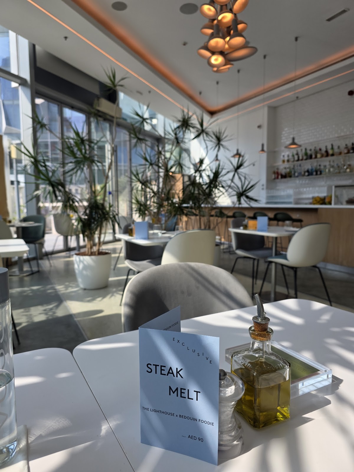 The Lighthouse Restaurant & Bar, Dubai Design District: the place