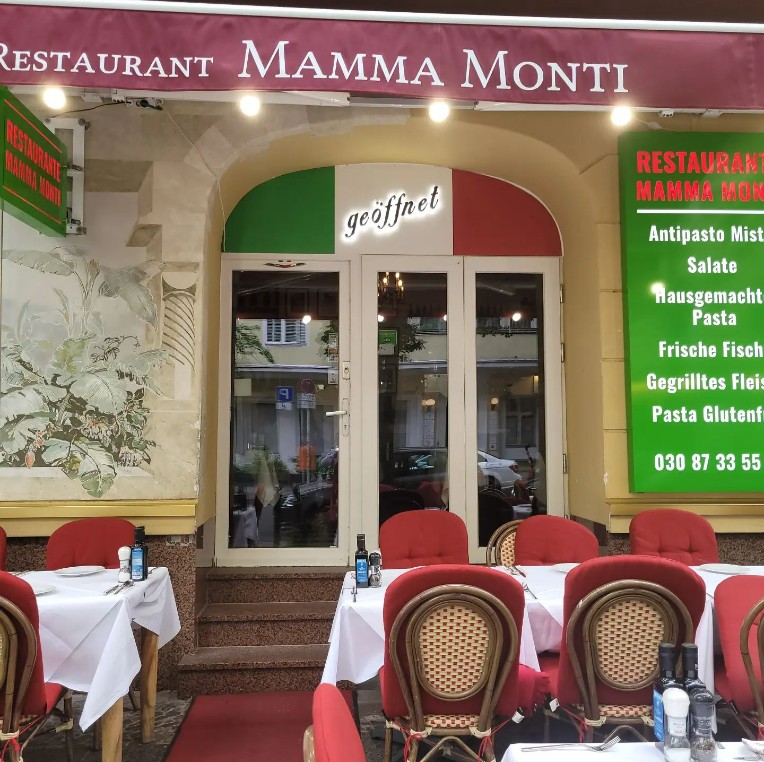 Restaurant Mamma Monti: the place