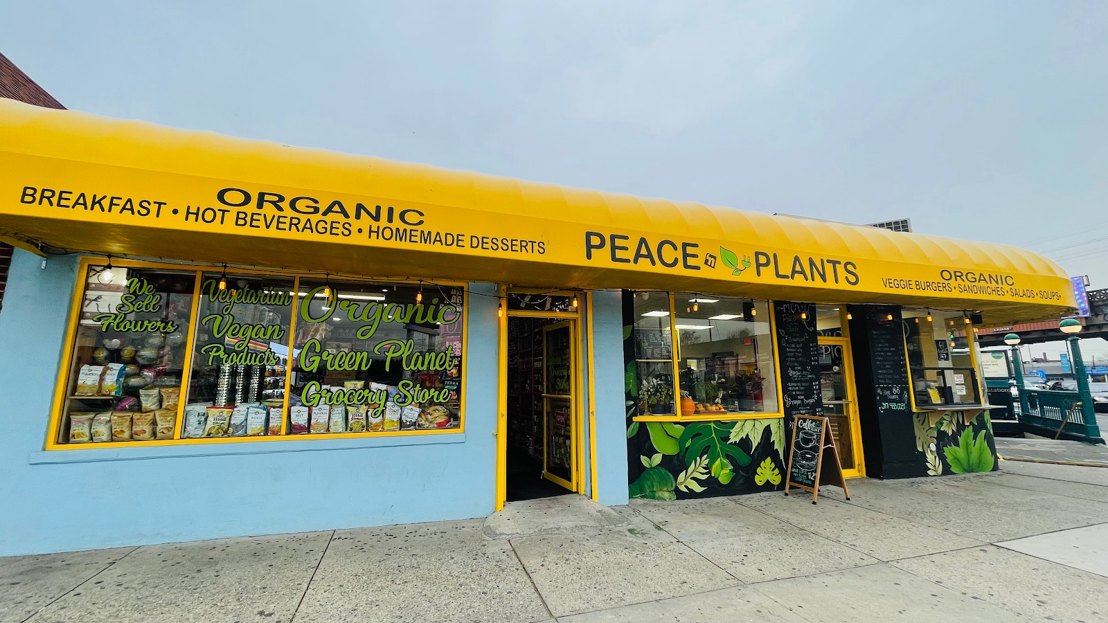Peace “N” Plants Restaurant: the place