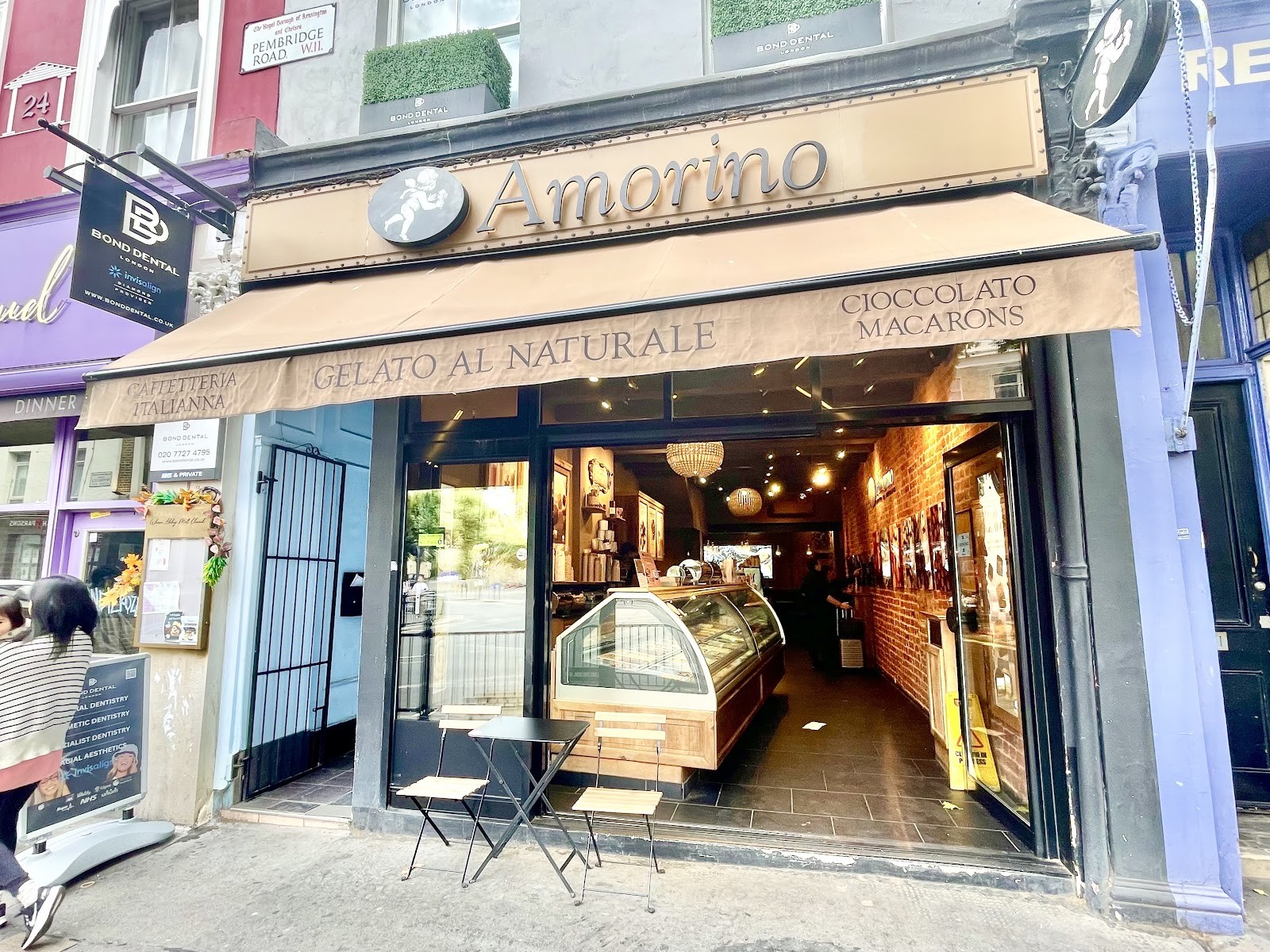 Amorino Gelato - London Notting Hill: the place