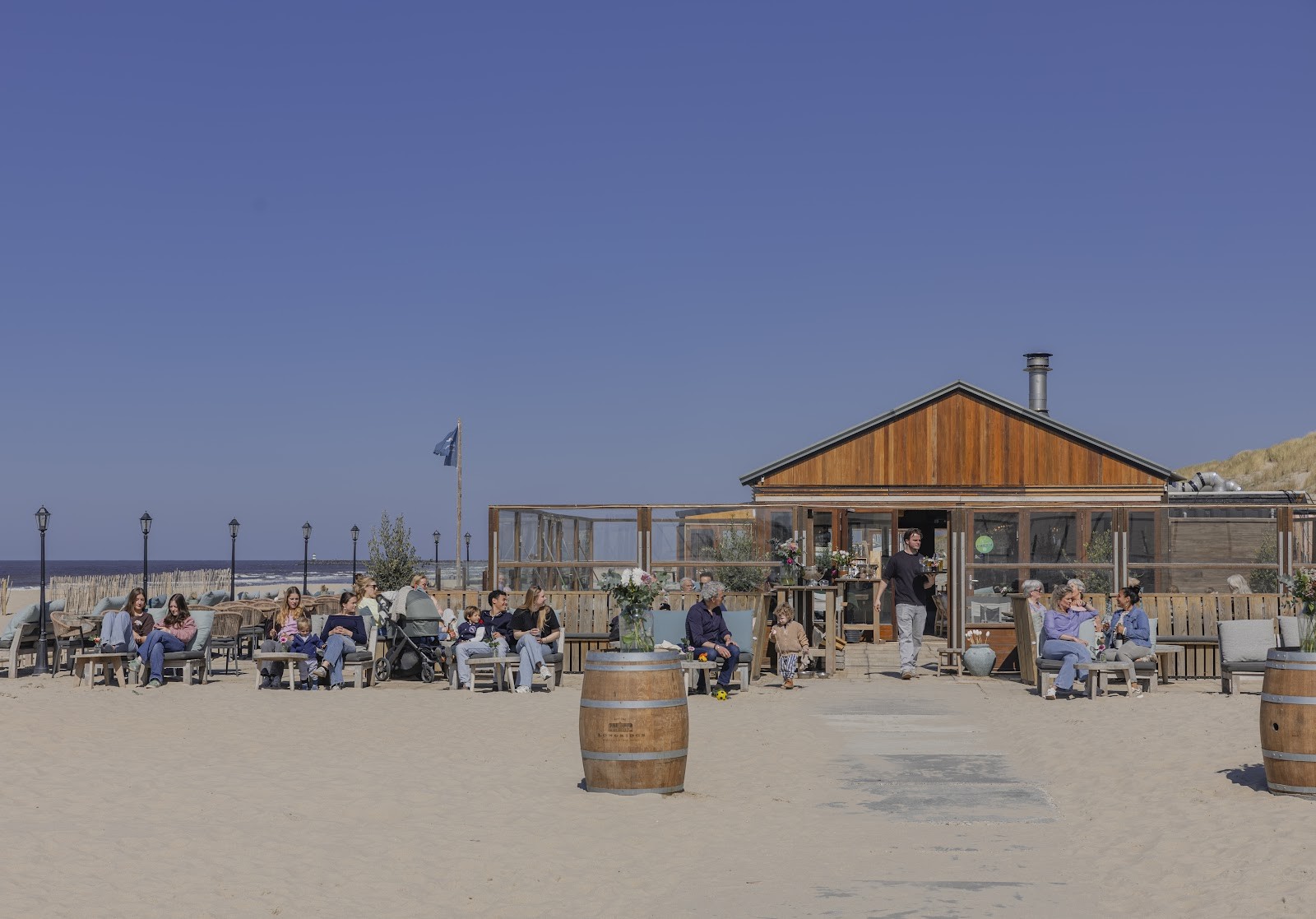 Strandpaviljoen De Kwartel: the place
