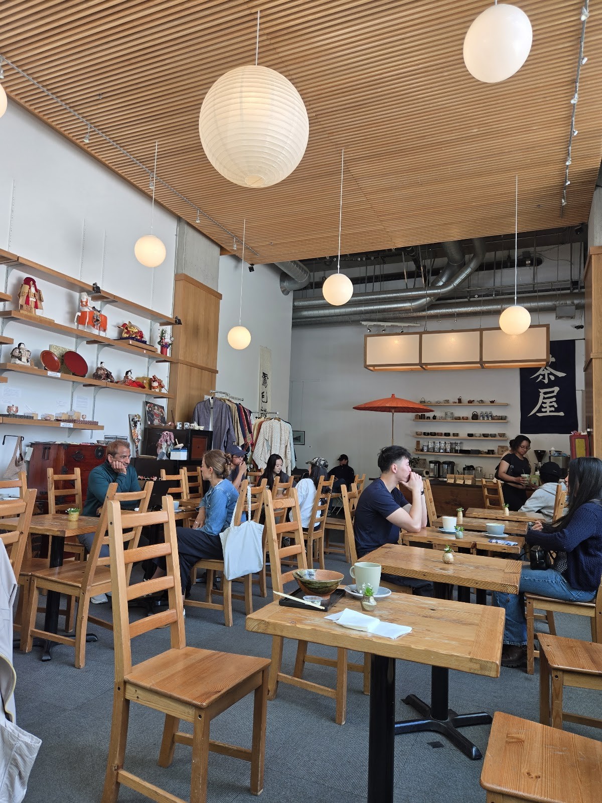 Behind The Museum Cafe: the place