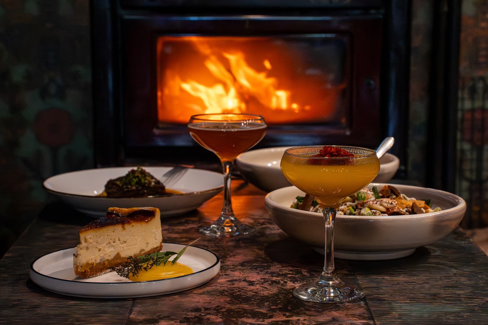 Green Man's Arms: food & drinks