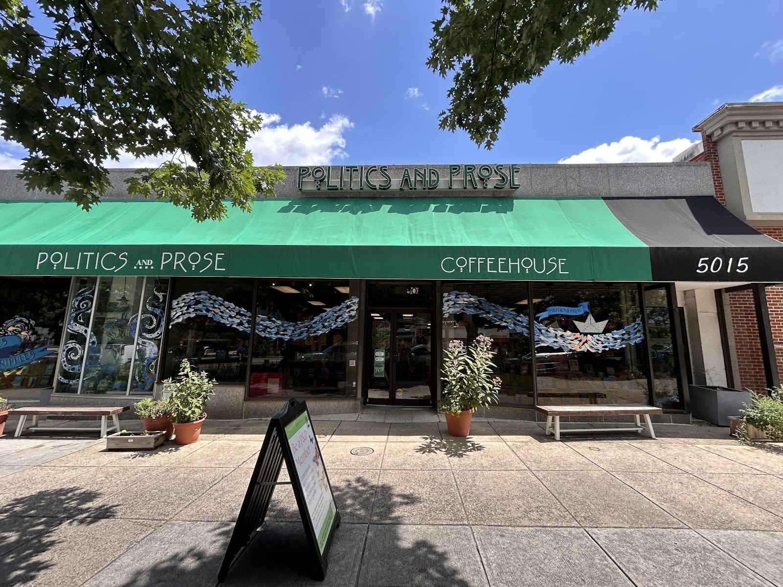 Politics and Prose Bookstore: the place