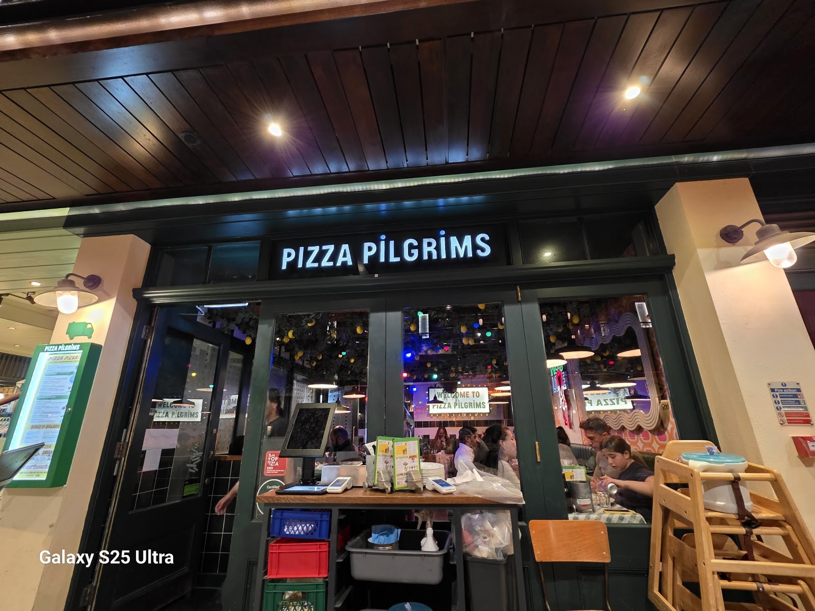 Pizza Pilgrims Carnaby: the place