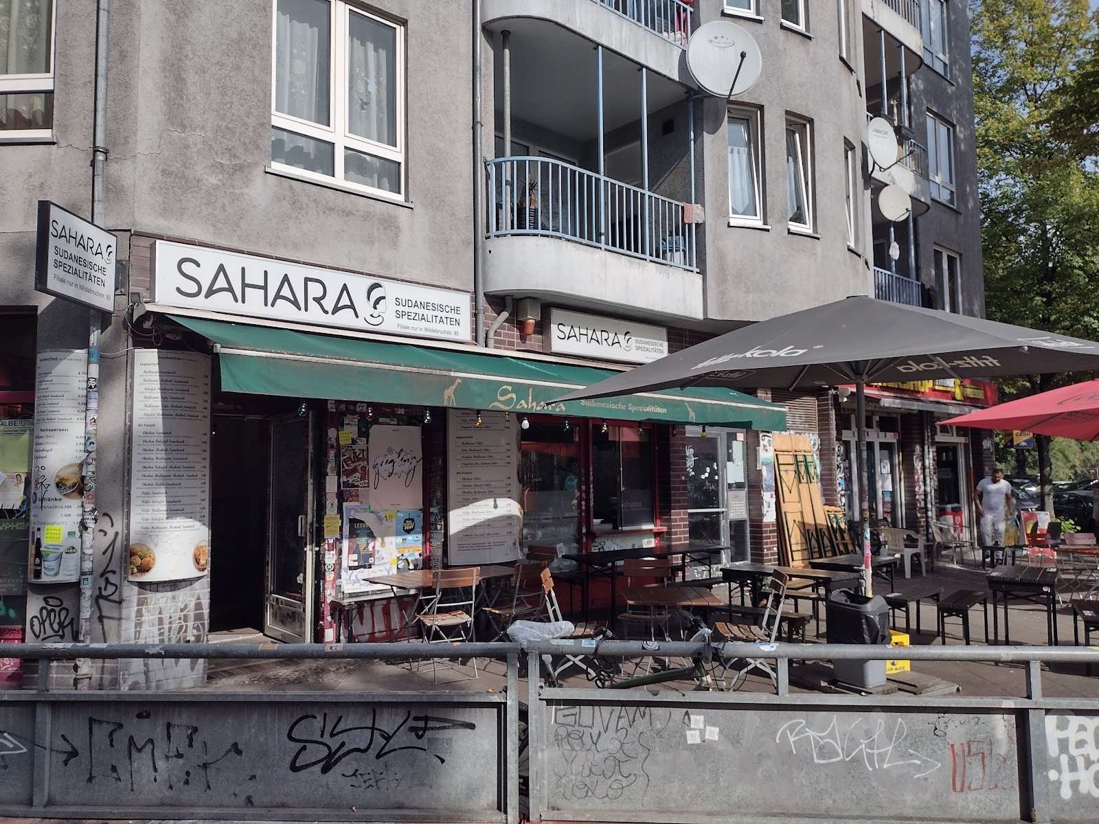 Sahara Imbiss: the place