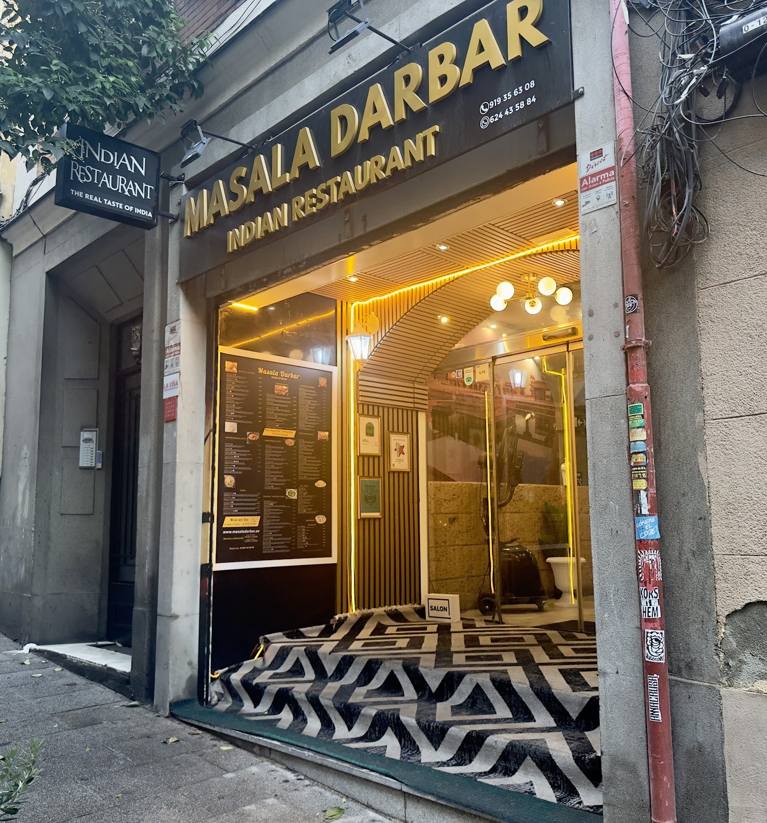Masala Darbar Madrid: the place