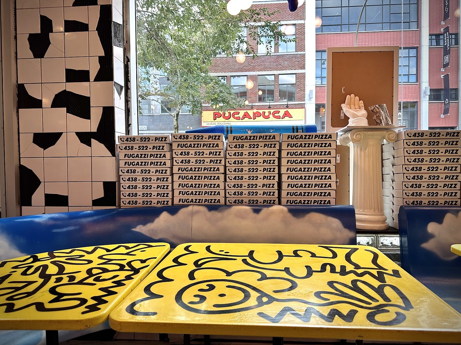 Fugazzi Pizza Presto (Mile-End): the place