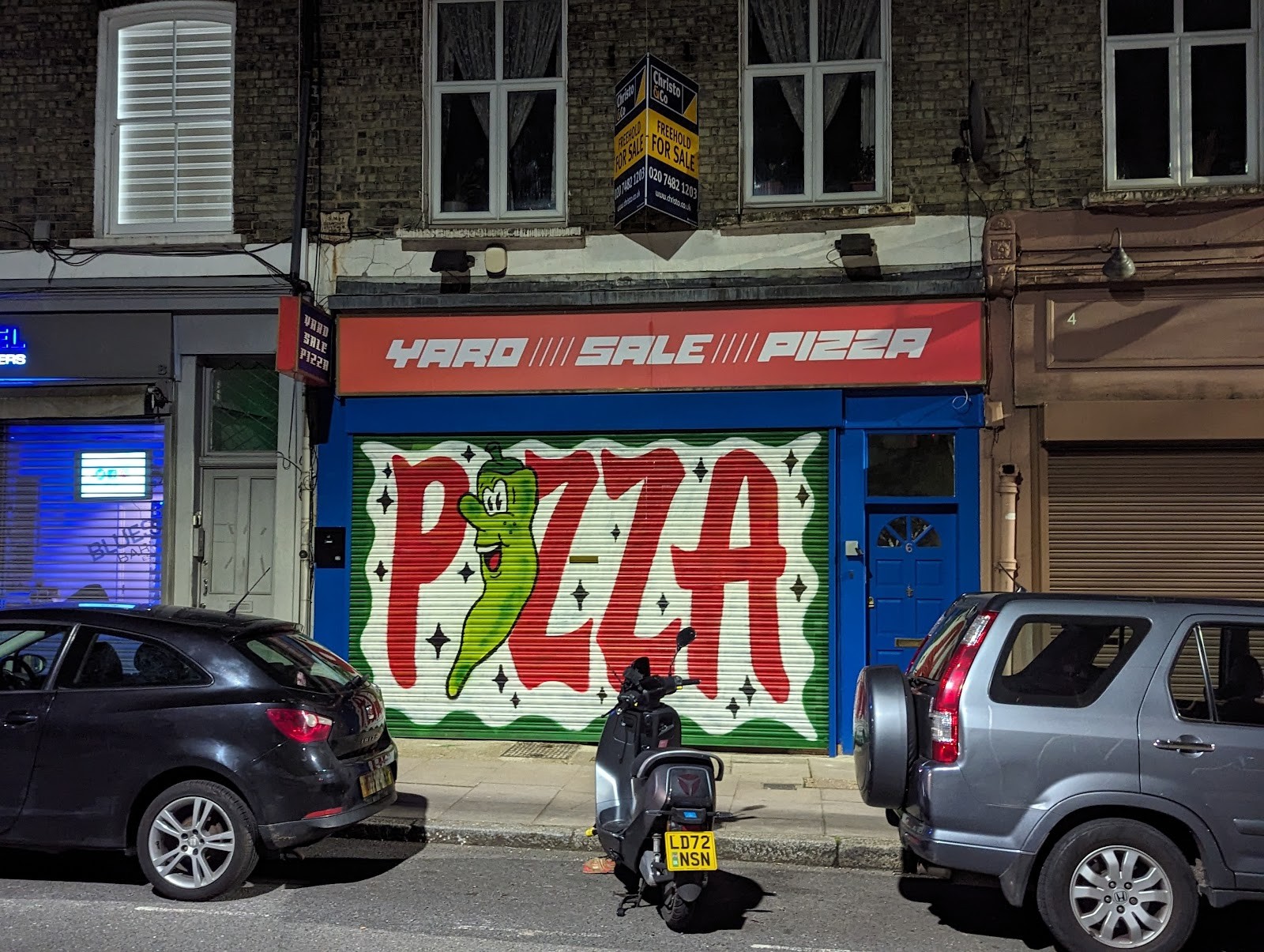 Yard Sale Pizza: the place