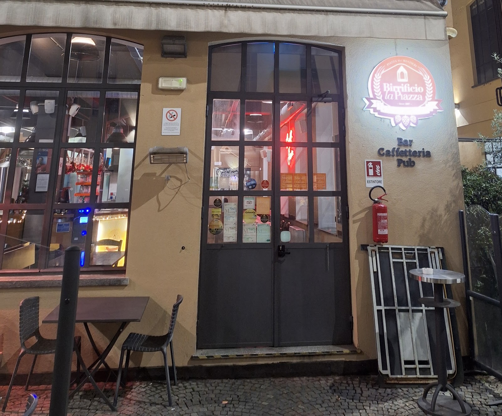 Birrificio La Piazza: the place