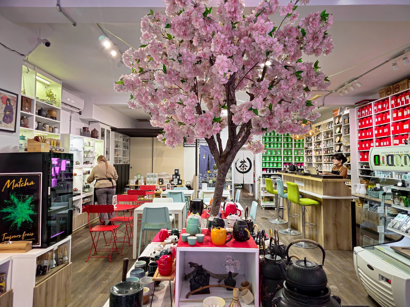Oishi Bar à Matcha: the place