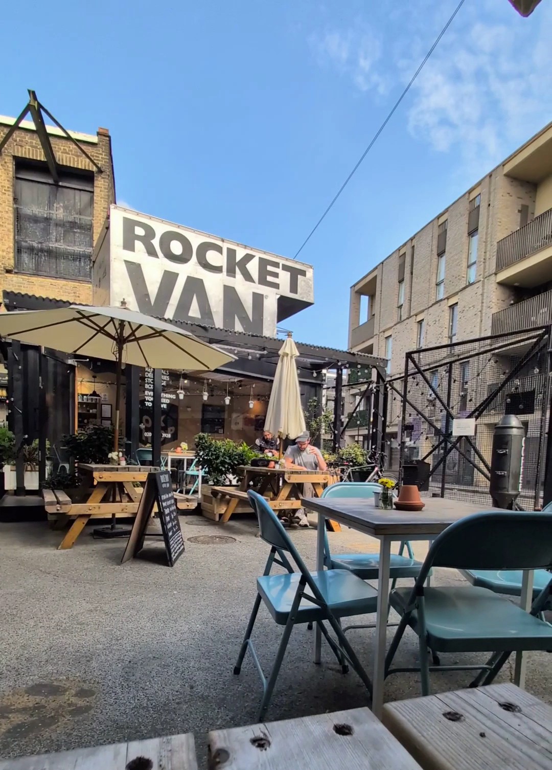 The Rocketvan Coffee Shop and The Box Shop Bar: the place