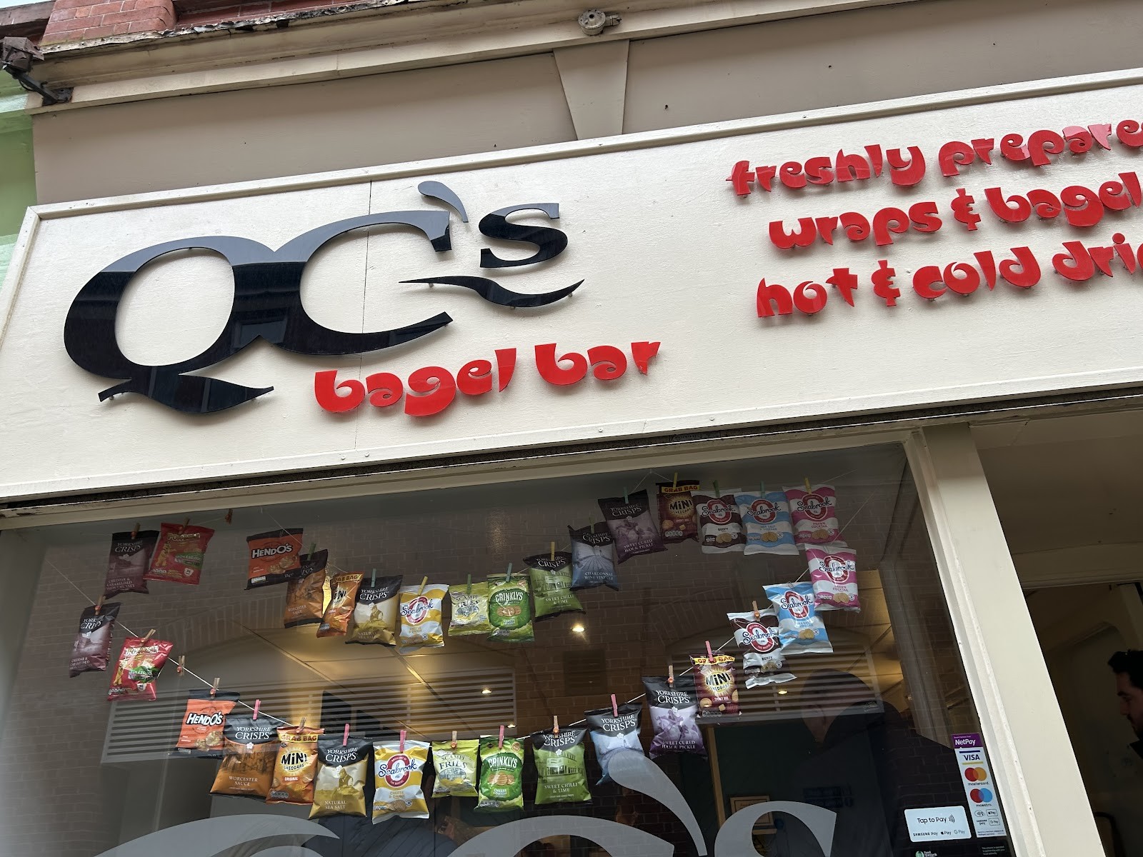 QC's Bagel Bar: the place