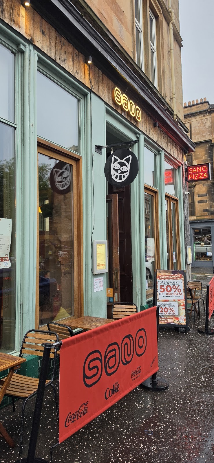 Sano Pizza: the place