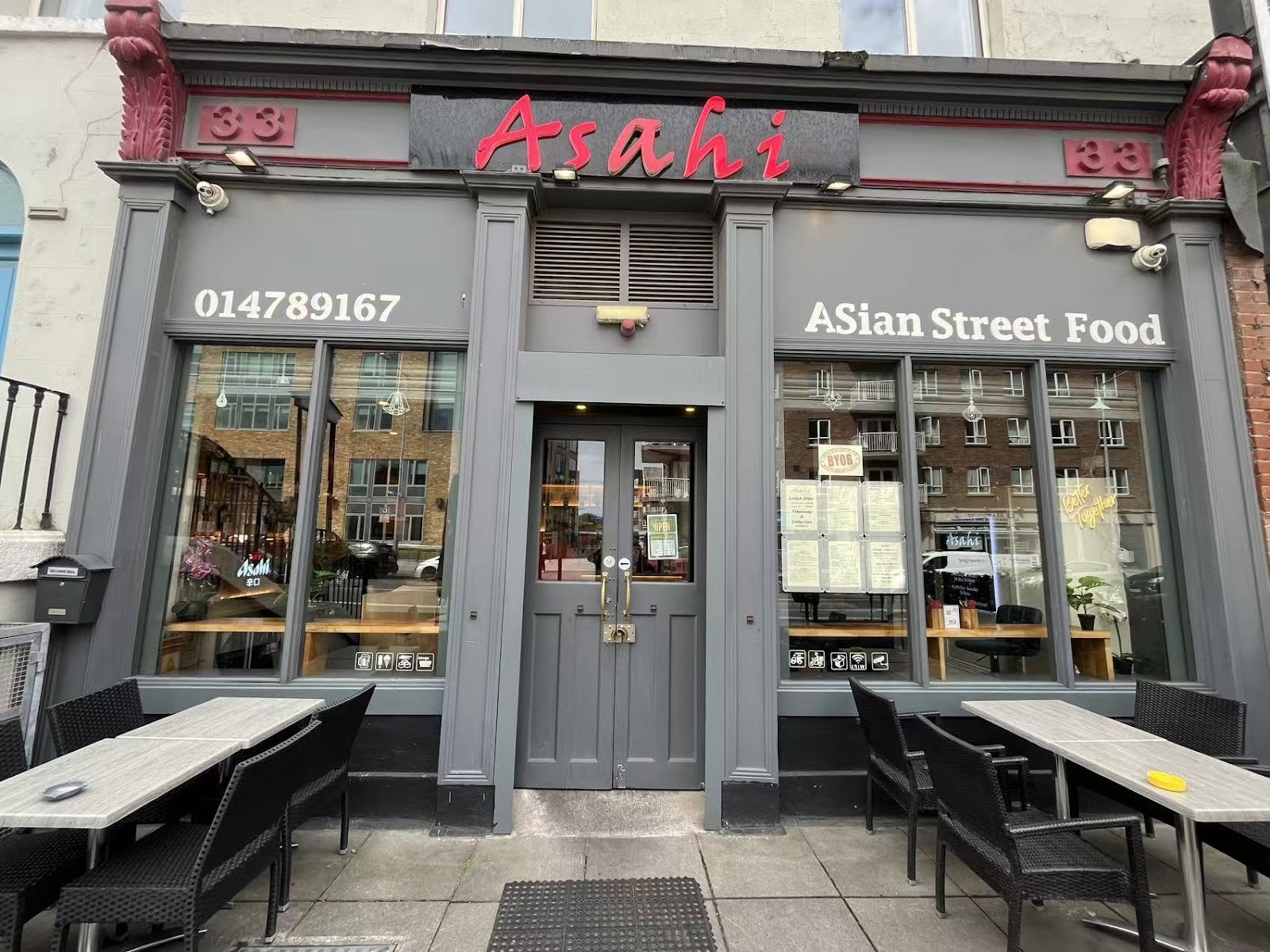 Asahi Asian Street Food: the place