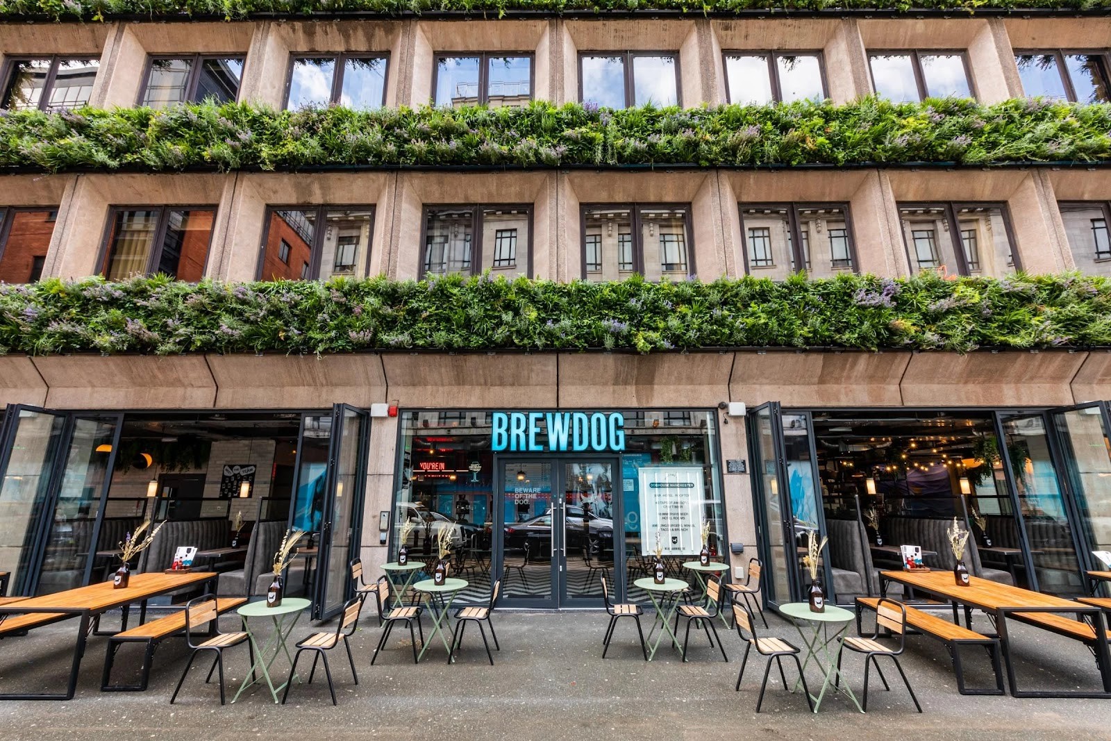 Brewdog DogHouse Manchester Bar & Rooftop: the place
