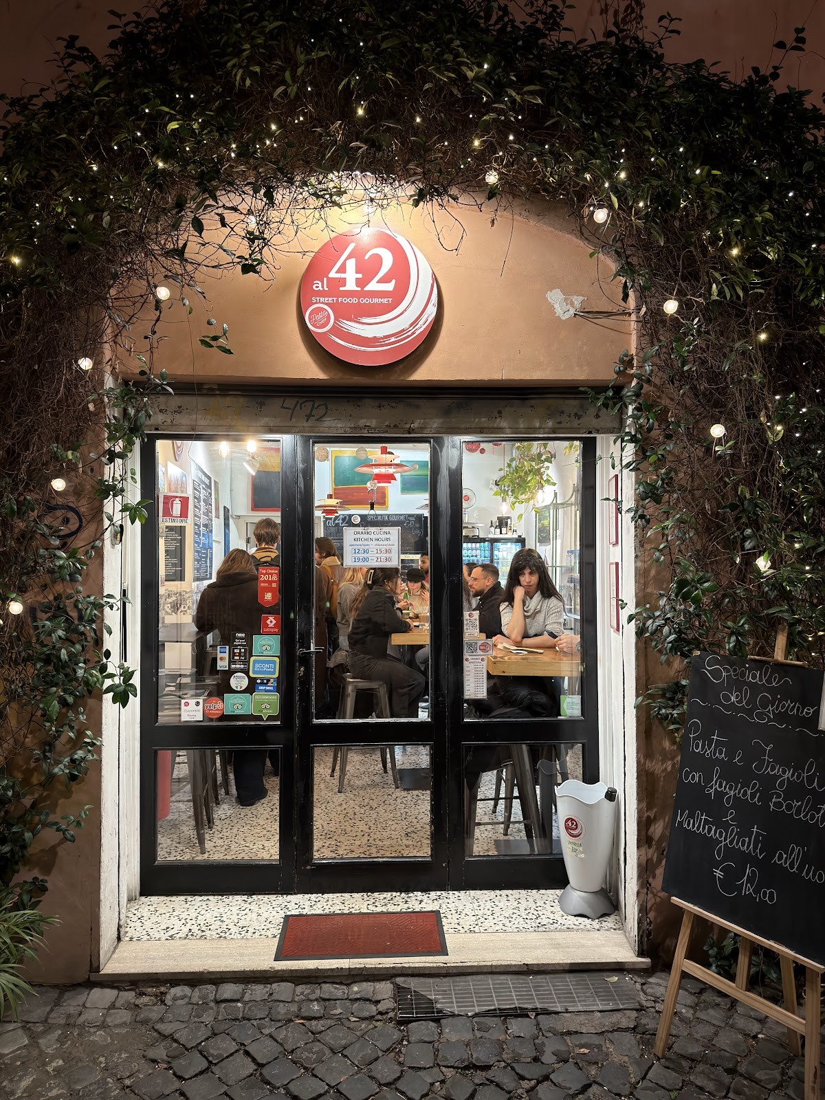 al42 by Pasta Chef rione Monti: the place