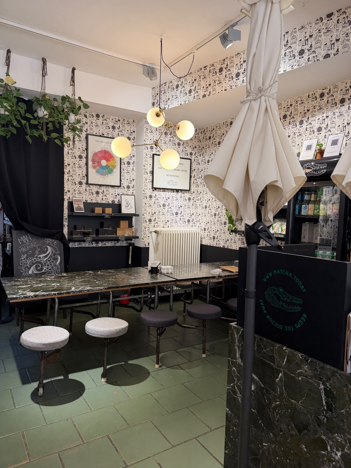 Man versus Machine Specialty Coffee Roasters & Ceremonial Grade Matcha: the place