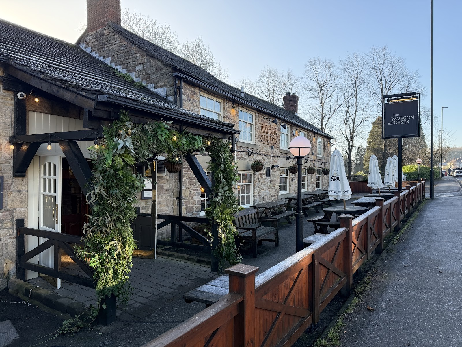 Waggon And Horses: the place