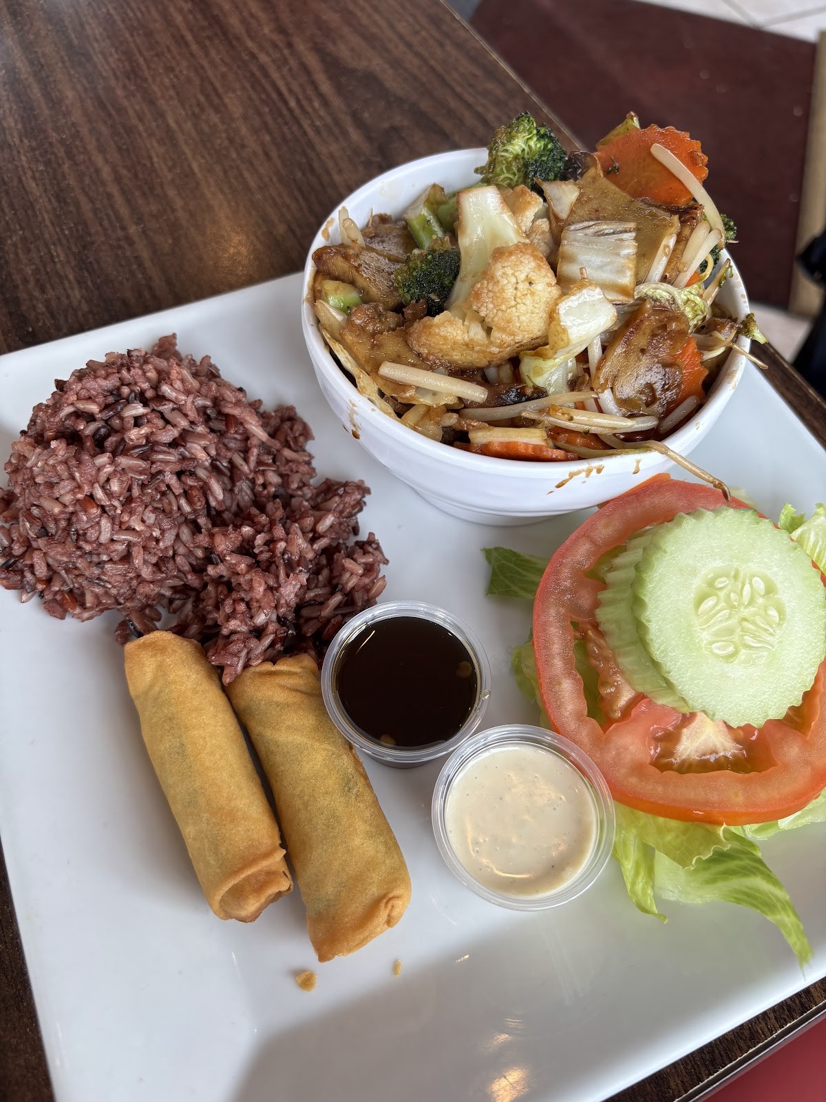 Urban Vegan Thai Cuisine: food & drinks