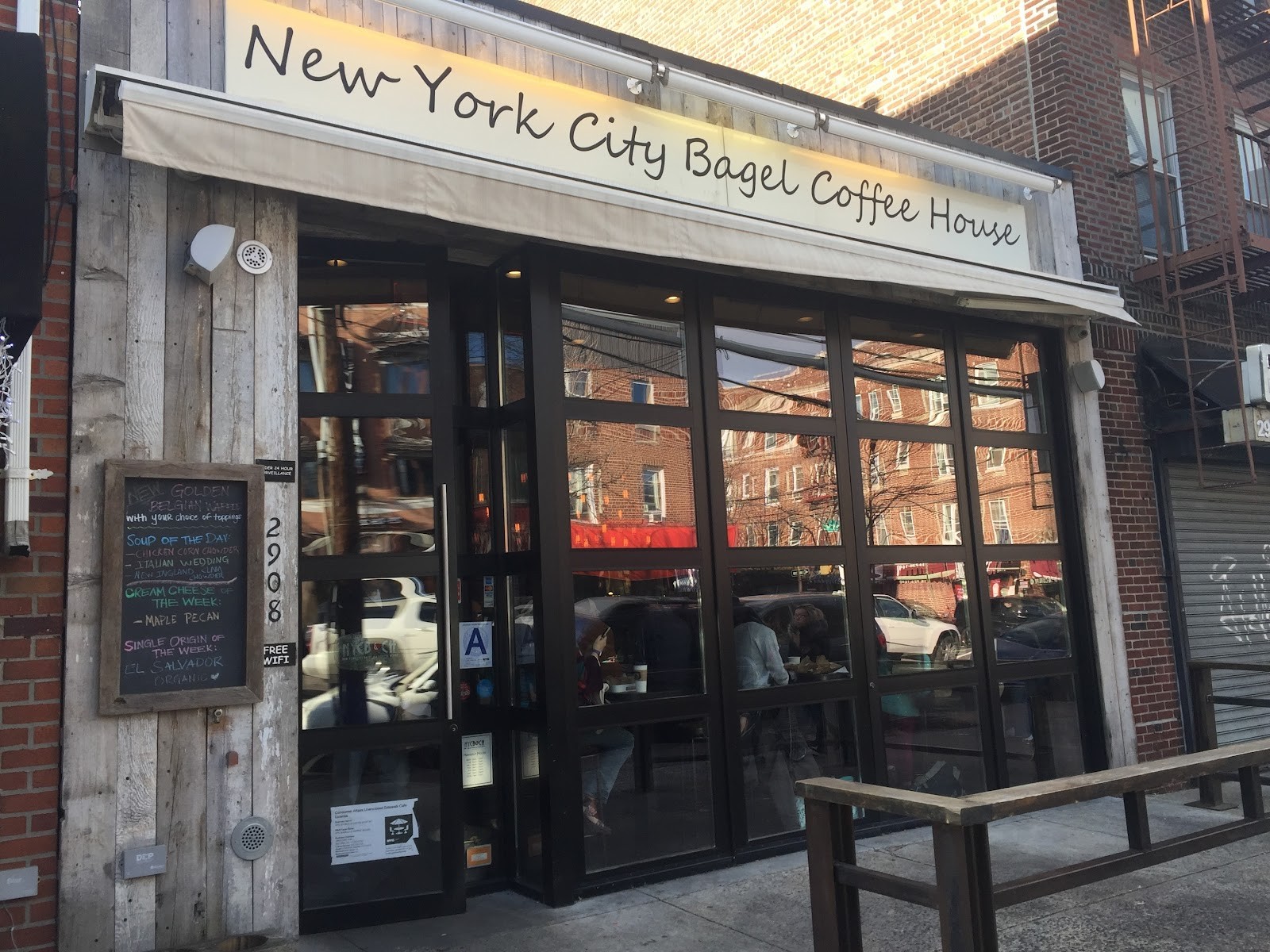 New York City Bagel & Coffee House: the place