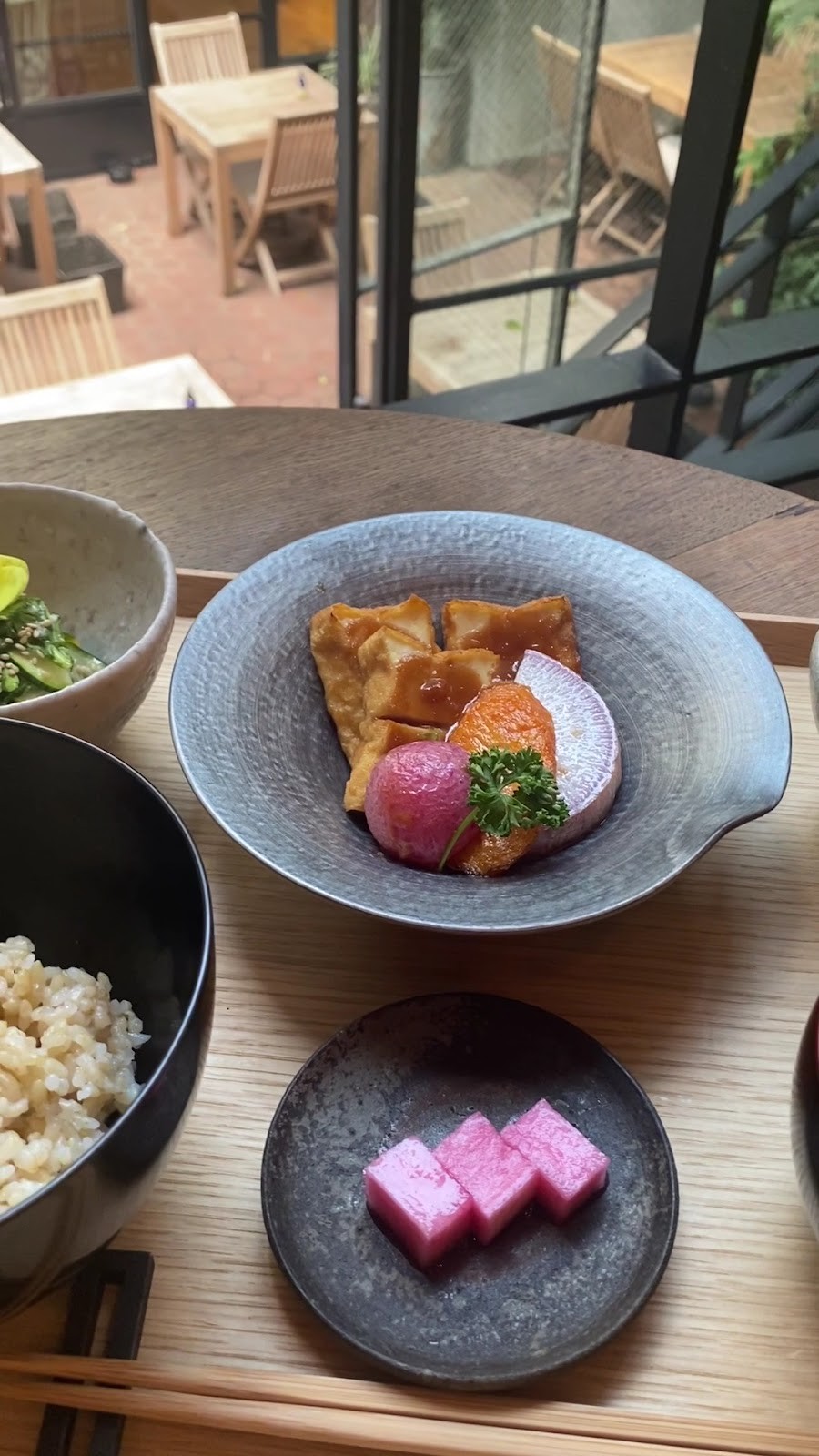 Brown Rice Tokyo Omotesando: food & drinks