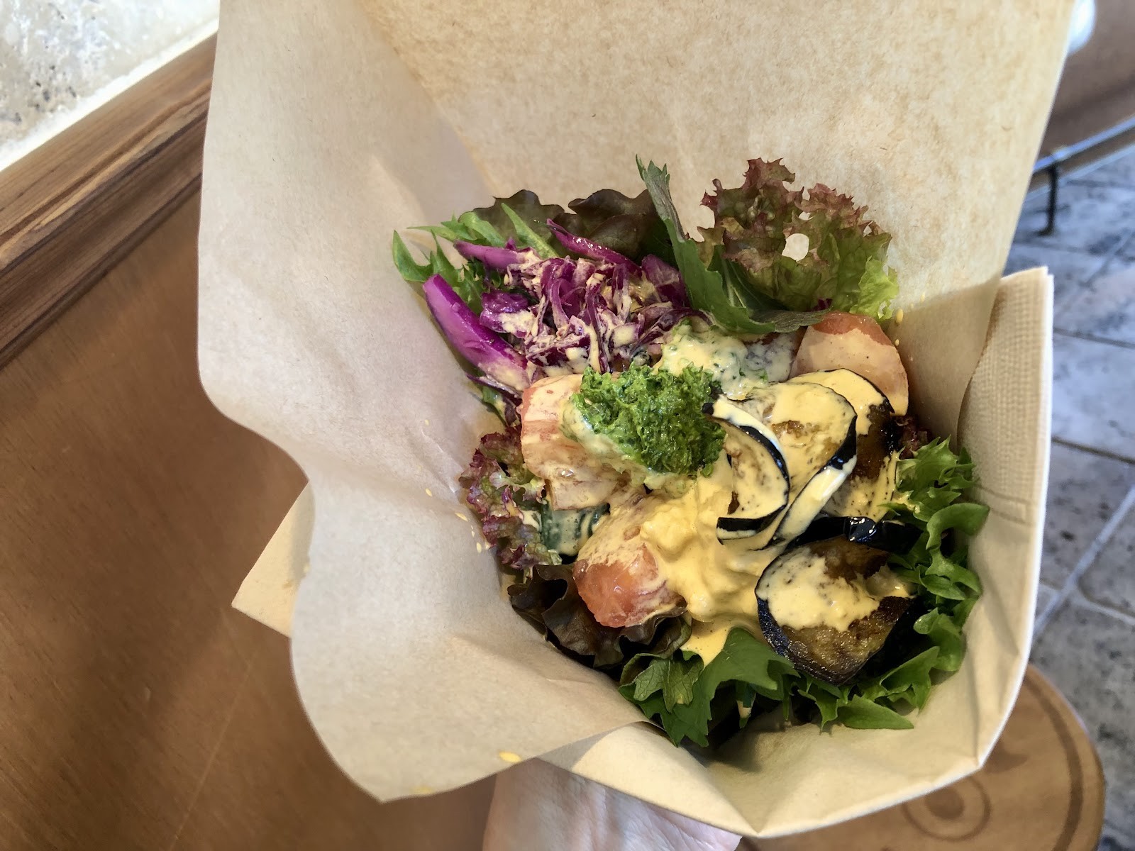 Kuumba du Falafel: food & drinks