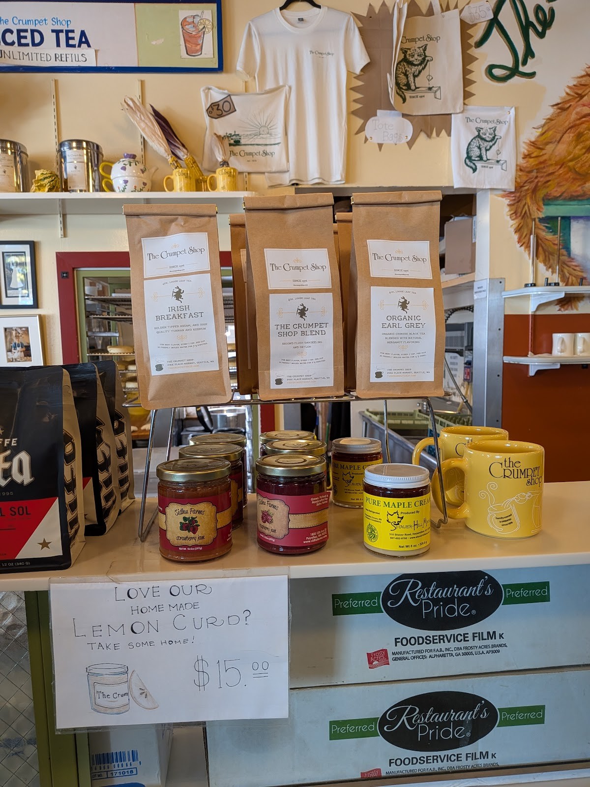 The Crumpet Shop: the place