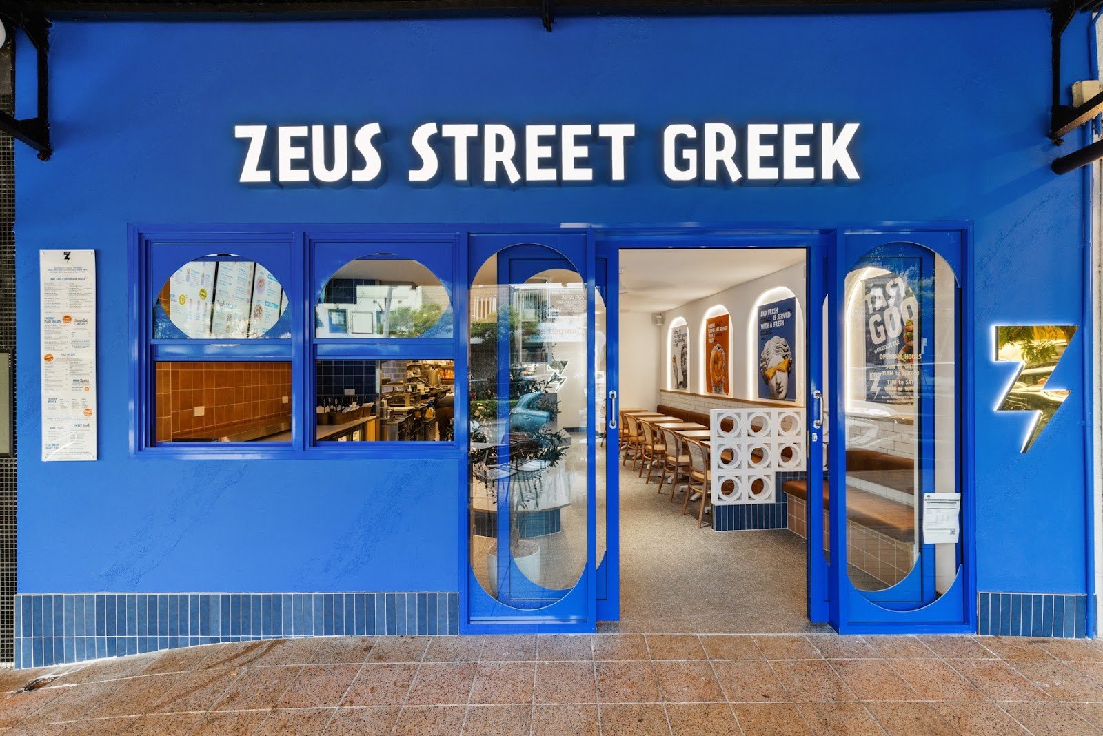 Zeus Street Greek Concord: the place