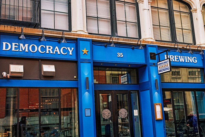 Democracy Brewing: photo