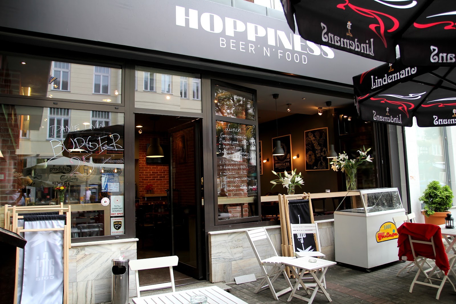 Hoppiness Beer & Food: the place