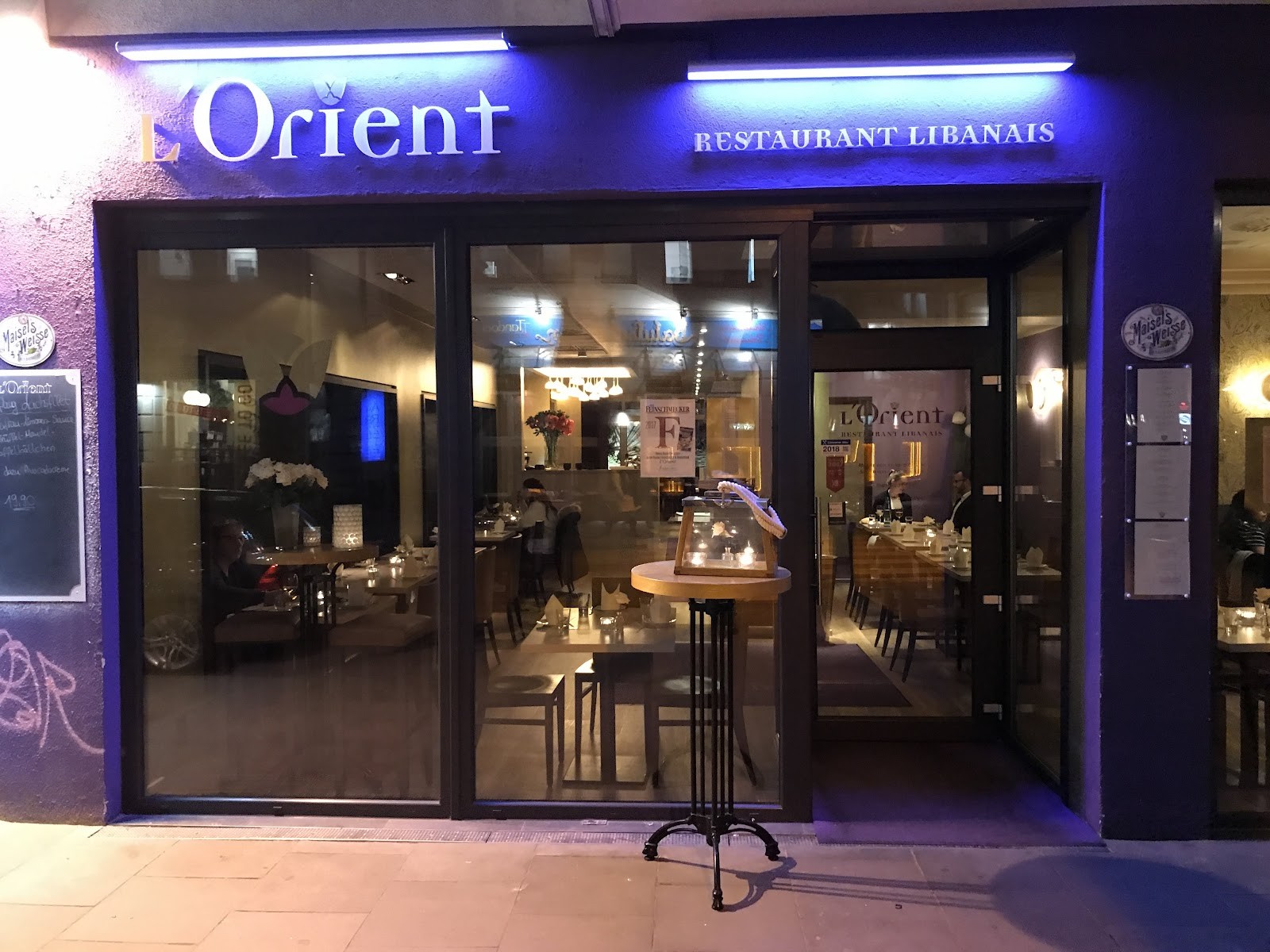 Restaurant L´Orient: the place