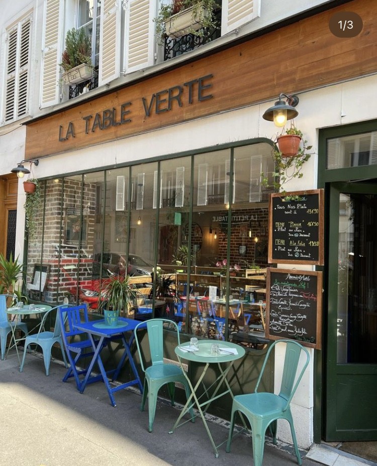 La Table Verte: the place