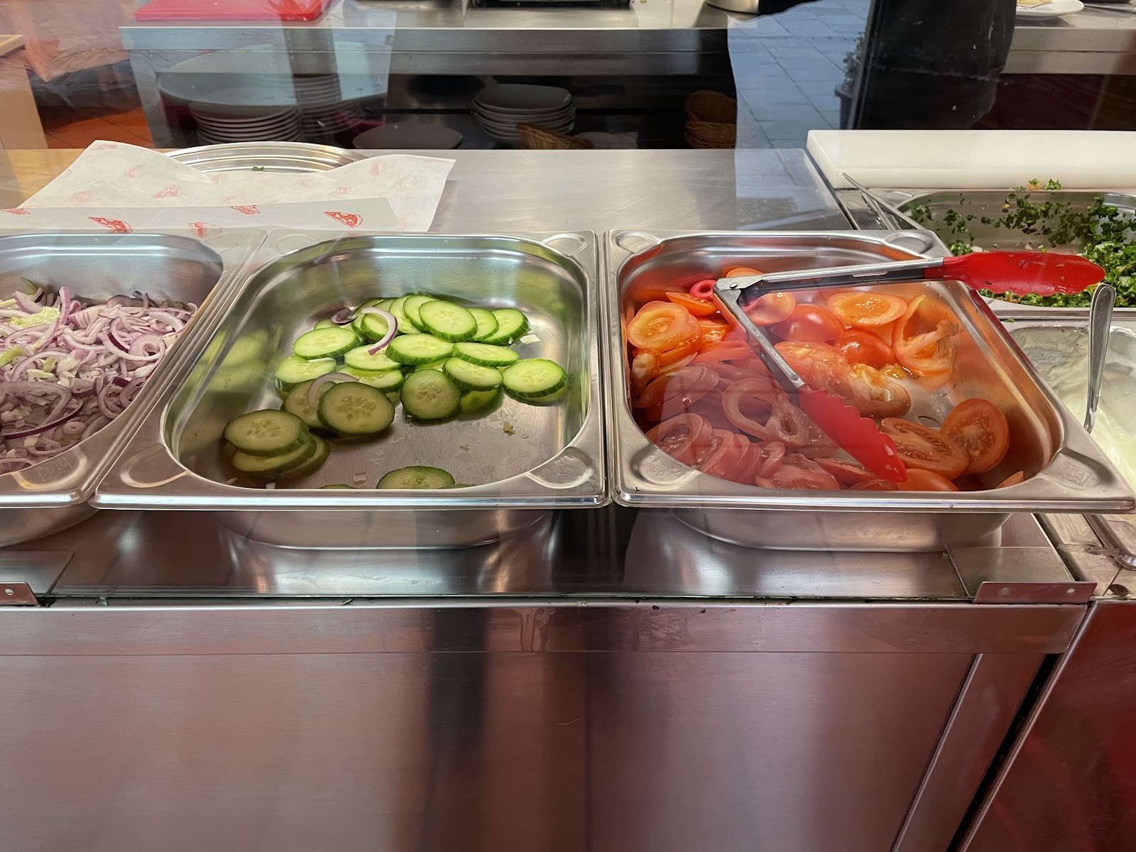 Make Falafel Not War Halal Restaurant: the place