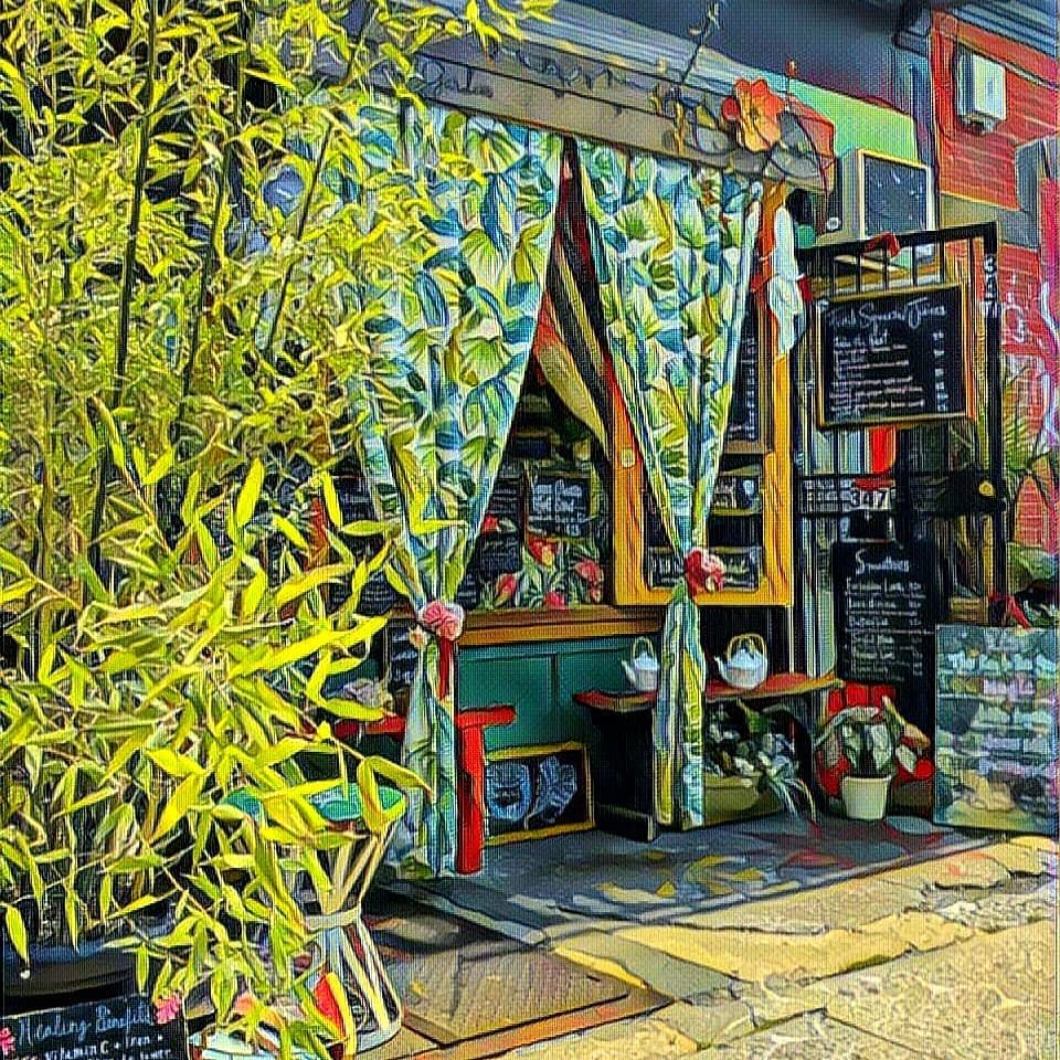 Secret Garden Oasis Juice Bar & Tea House: the place