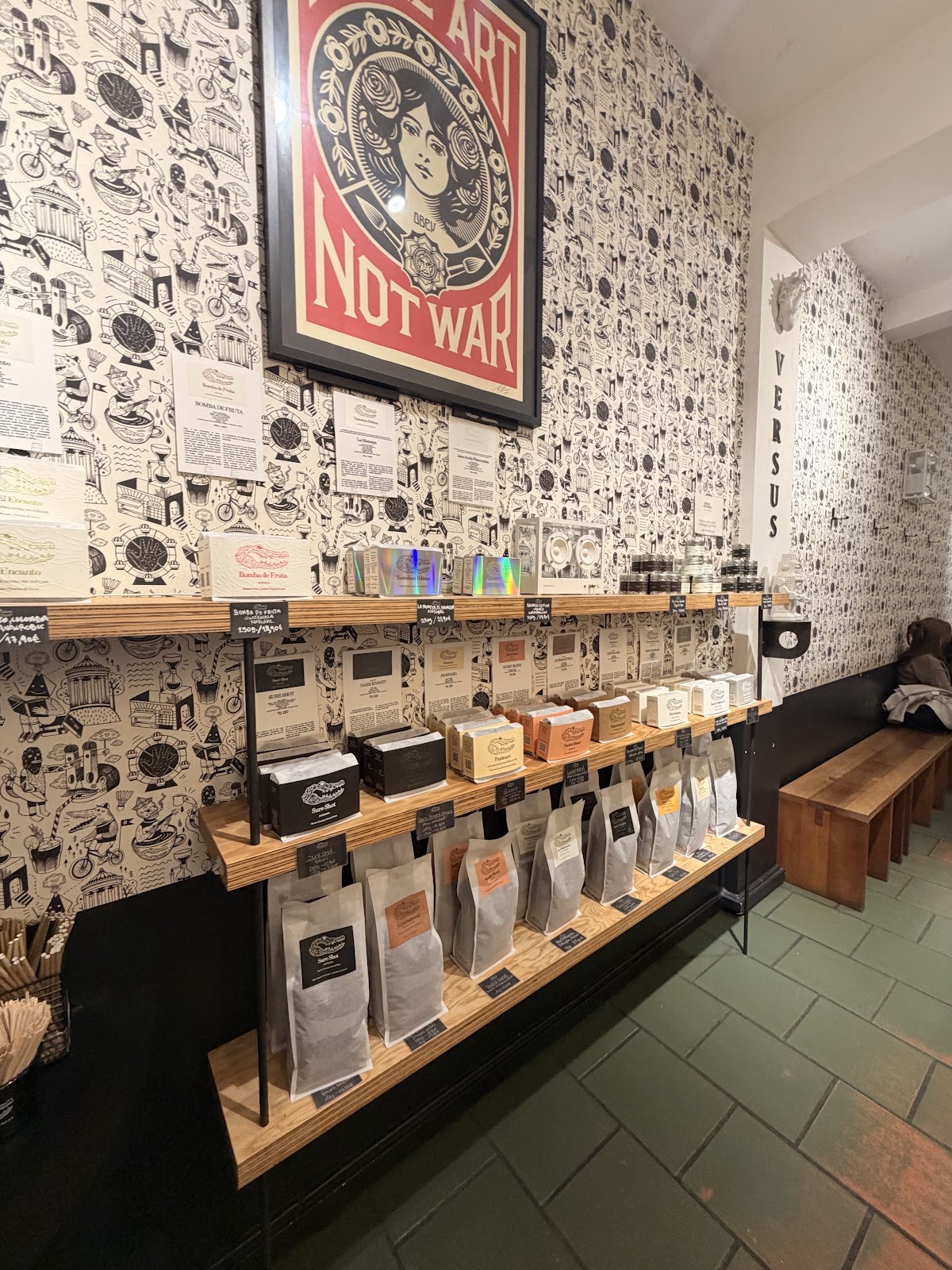 Man versus Machine Specialty Coffee Roasters & Ceremonial Grade Matcha: the place